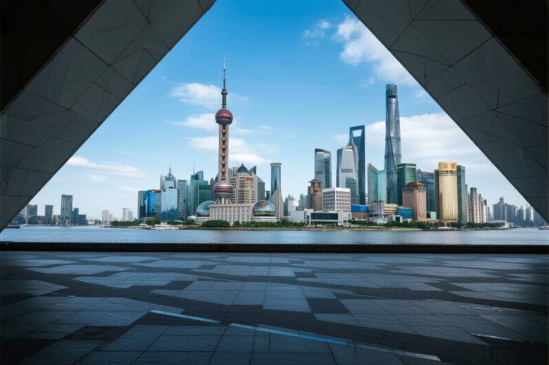 上海天际线图片