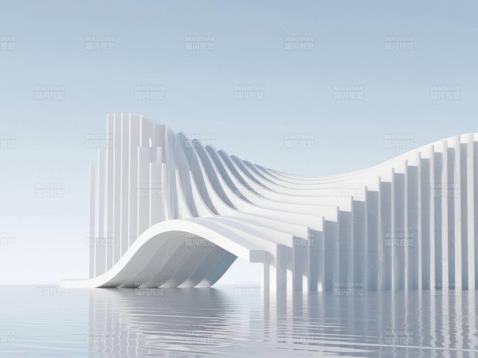 流线建筑艺术图片