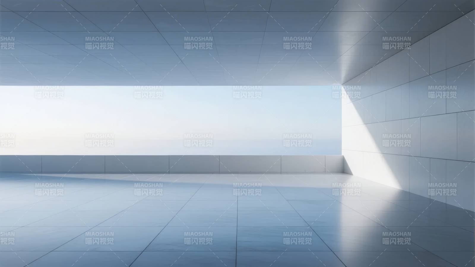 极简空间光影图片