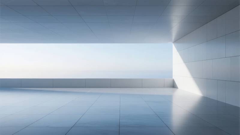 极简空间光影图片