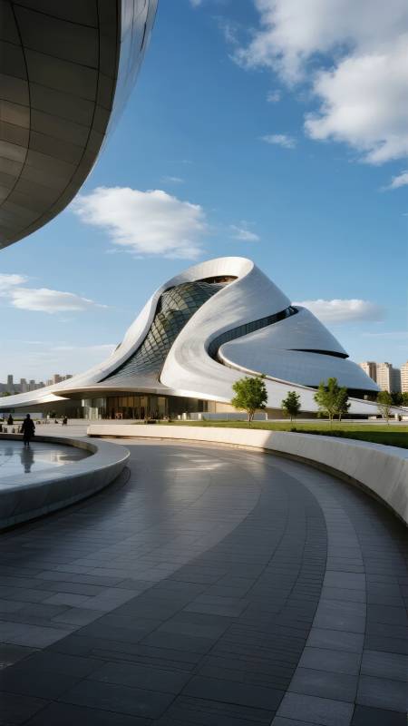 流线型建筑奇观图片