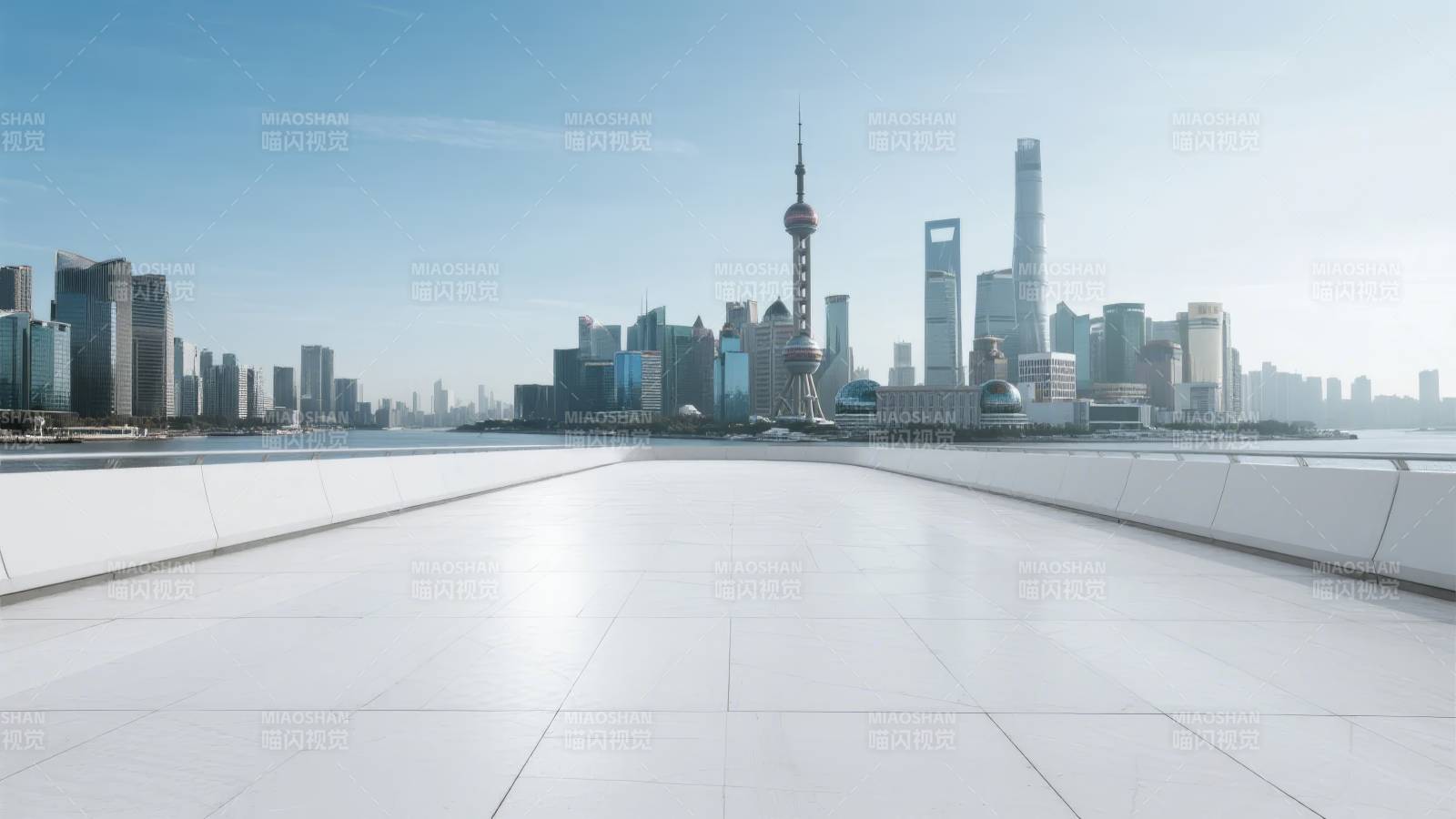 上海天际线远景图片