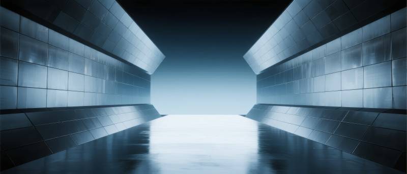 未来科技走廊图片