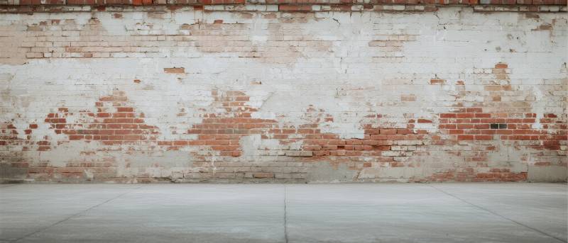 斑驳砖墙静景图片