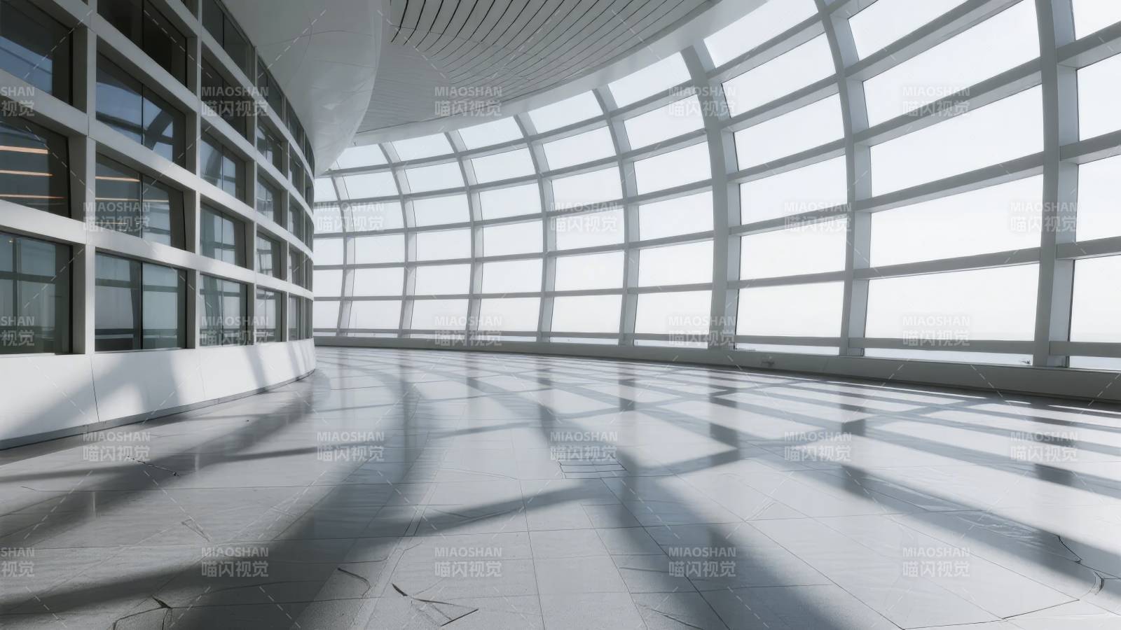 现代建筑光影空间图片