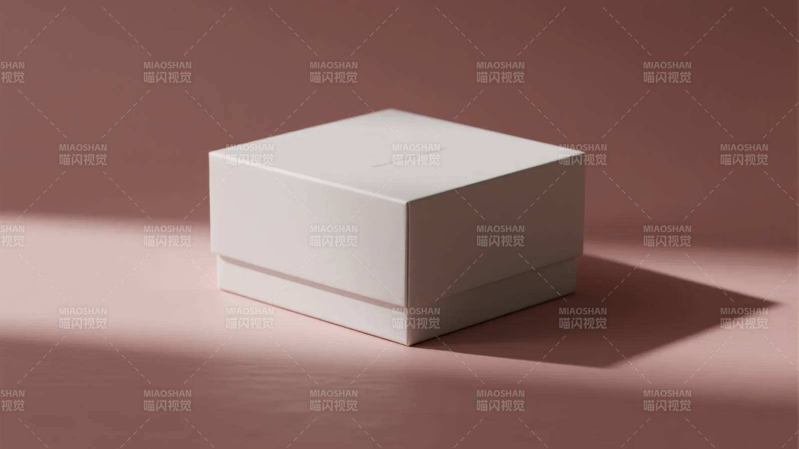 简约白色立方体图片