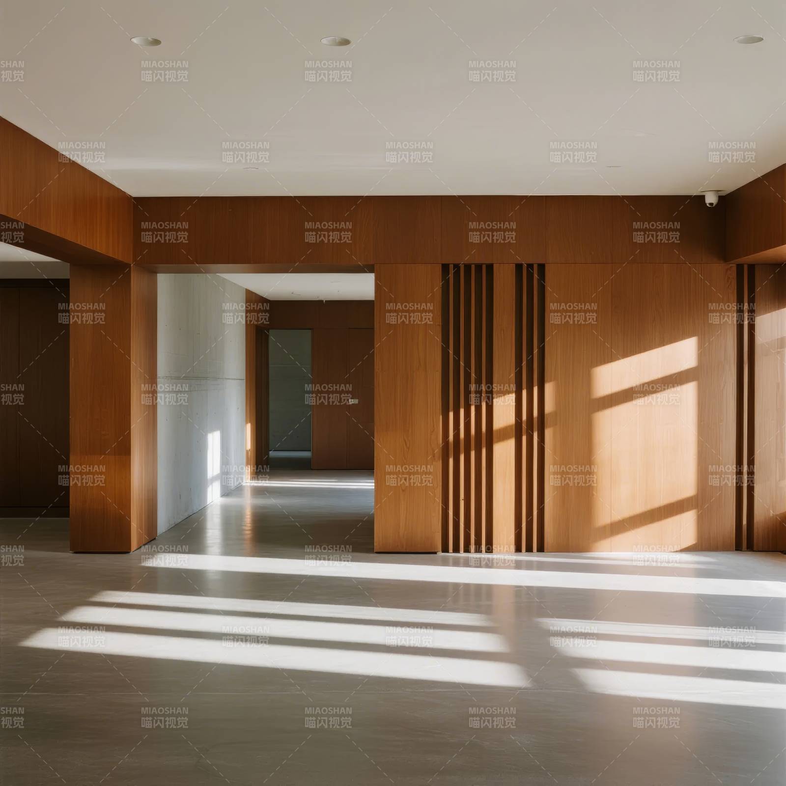 光影交错的现代空间图片