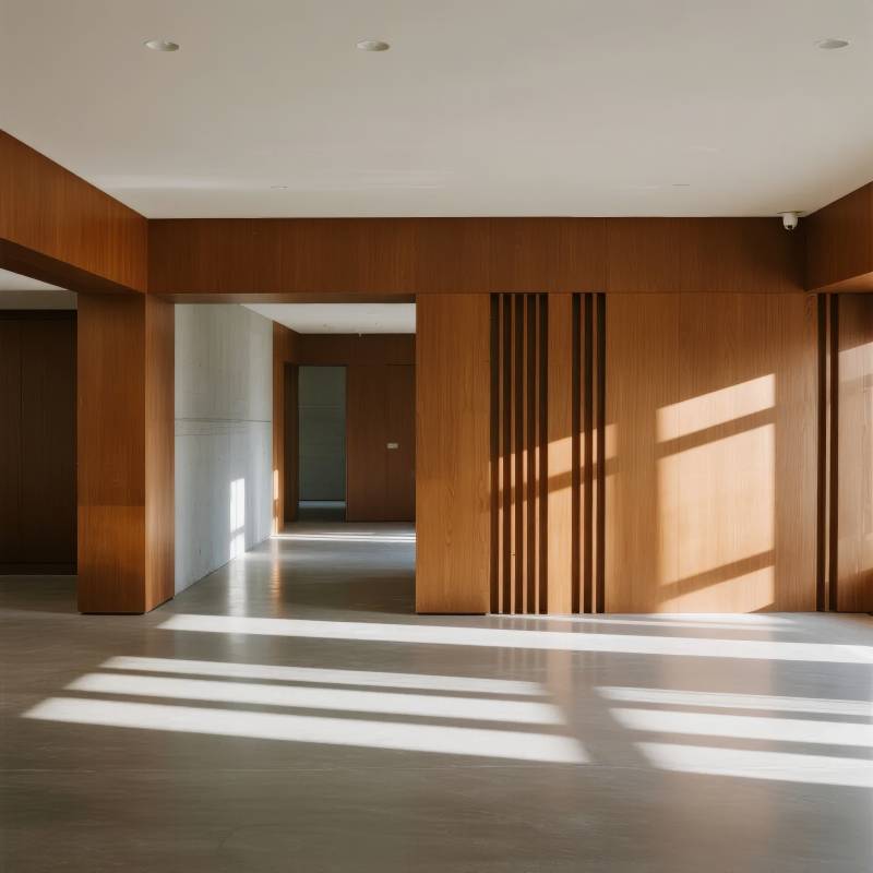 光影交错的现代空间图片