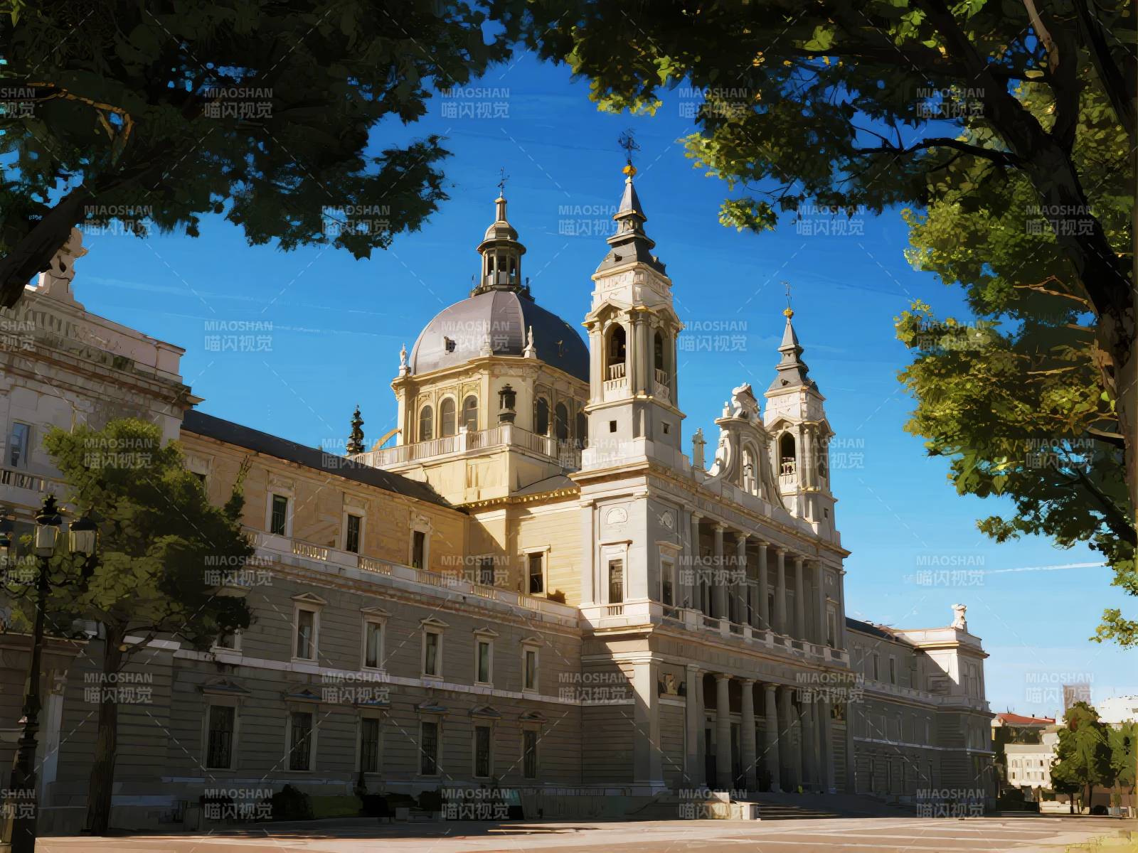 皇家修道院风光图片