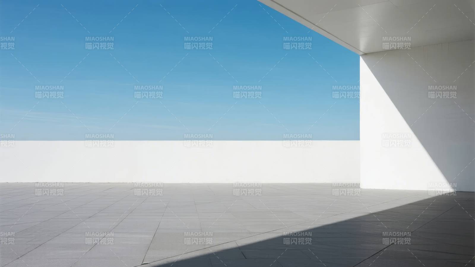 极简空间光影图片