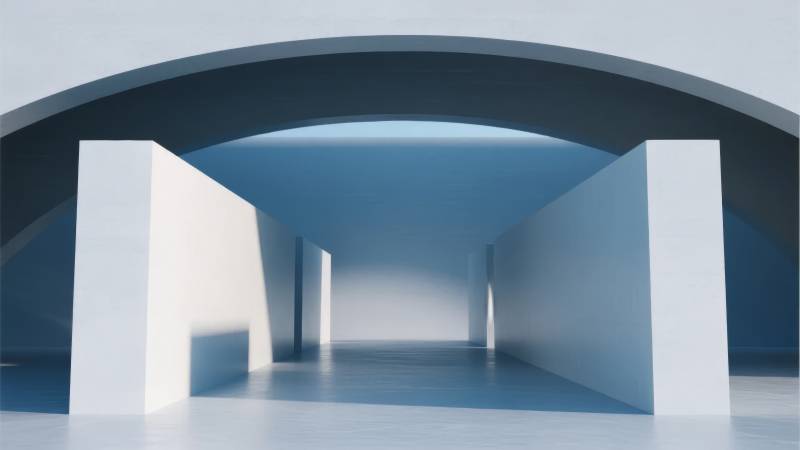 现代建筑空间图片