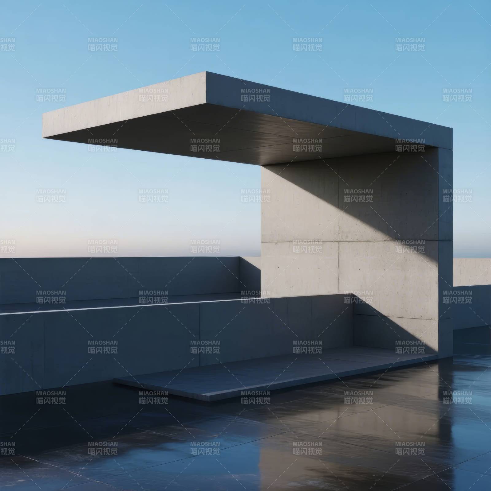 现代建筑几何之美图片