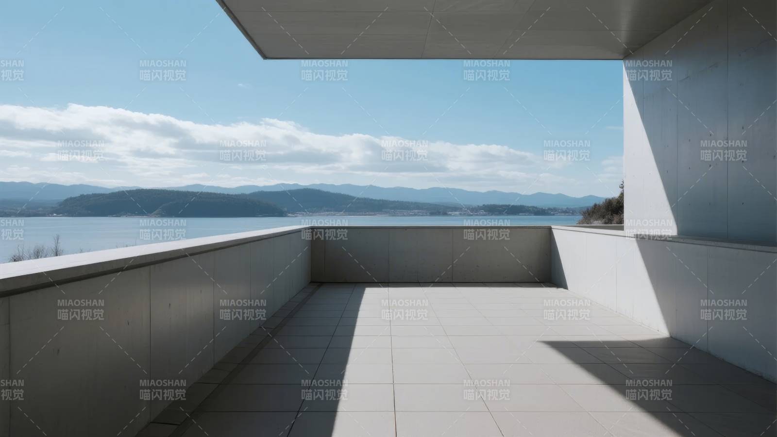 湖景露台 现代简约图片