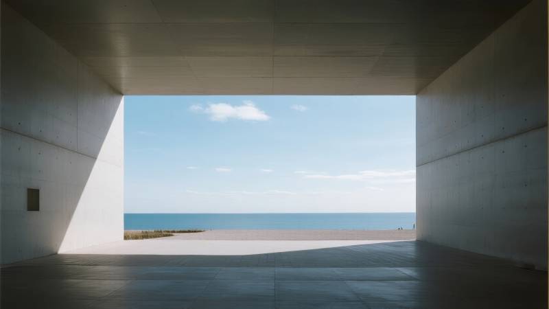 海天一色 静谧空间图片