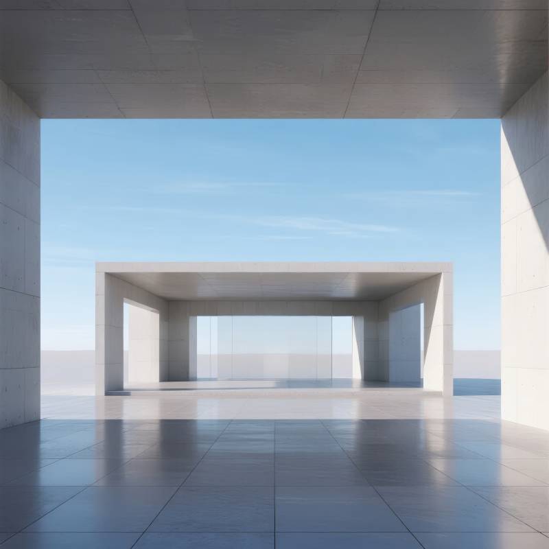 极简建筑空间图片