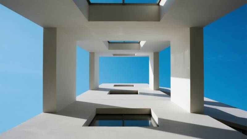 现代建筑天窗设计图片