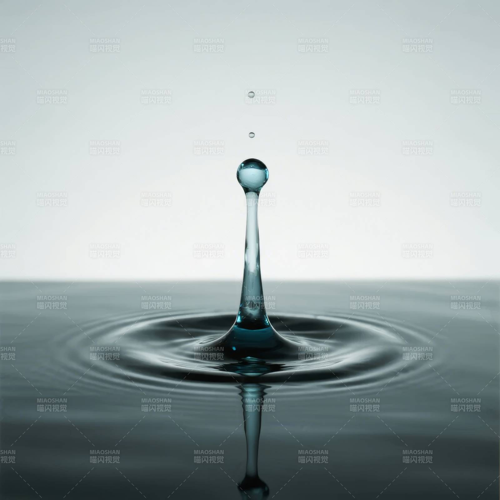 水滴涟漪图片