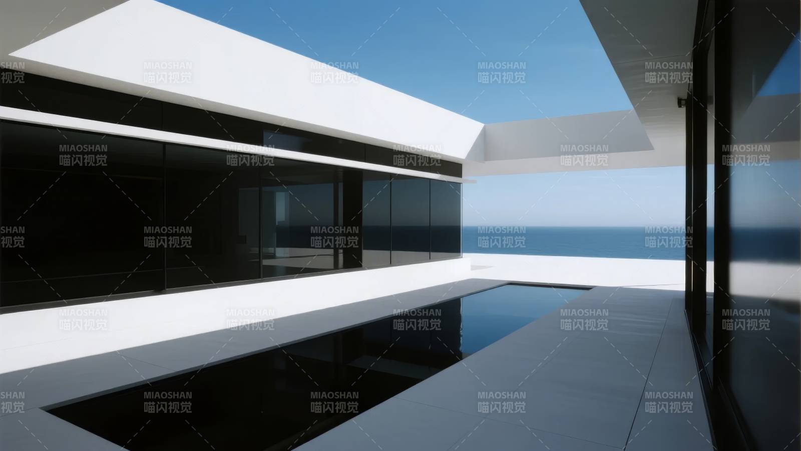 现代海景别墅图片