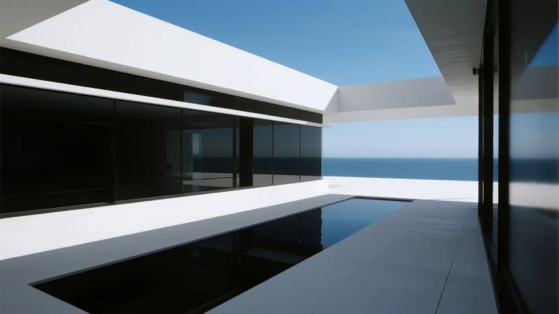 现代海景别墅图片