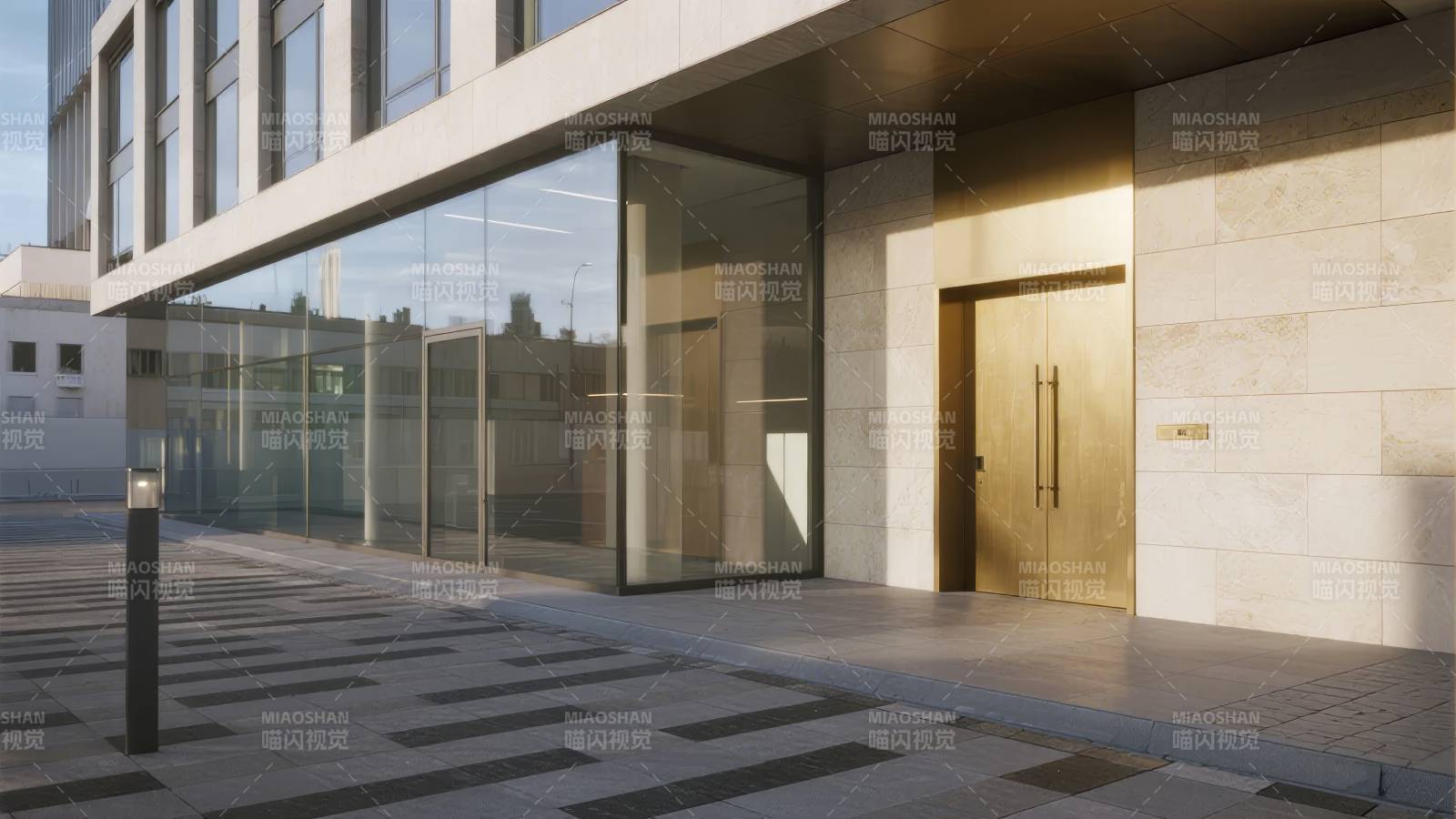 现代建筑入口图片