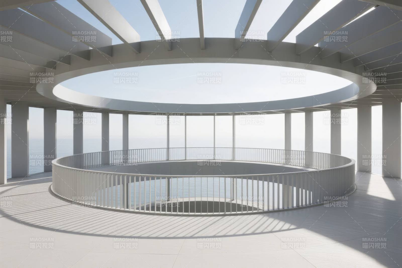 圆形天窗观景台图片