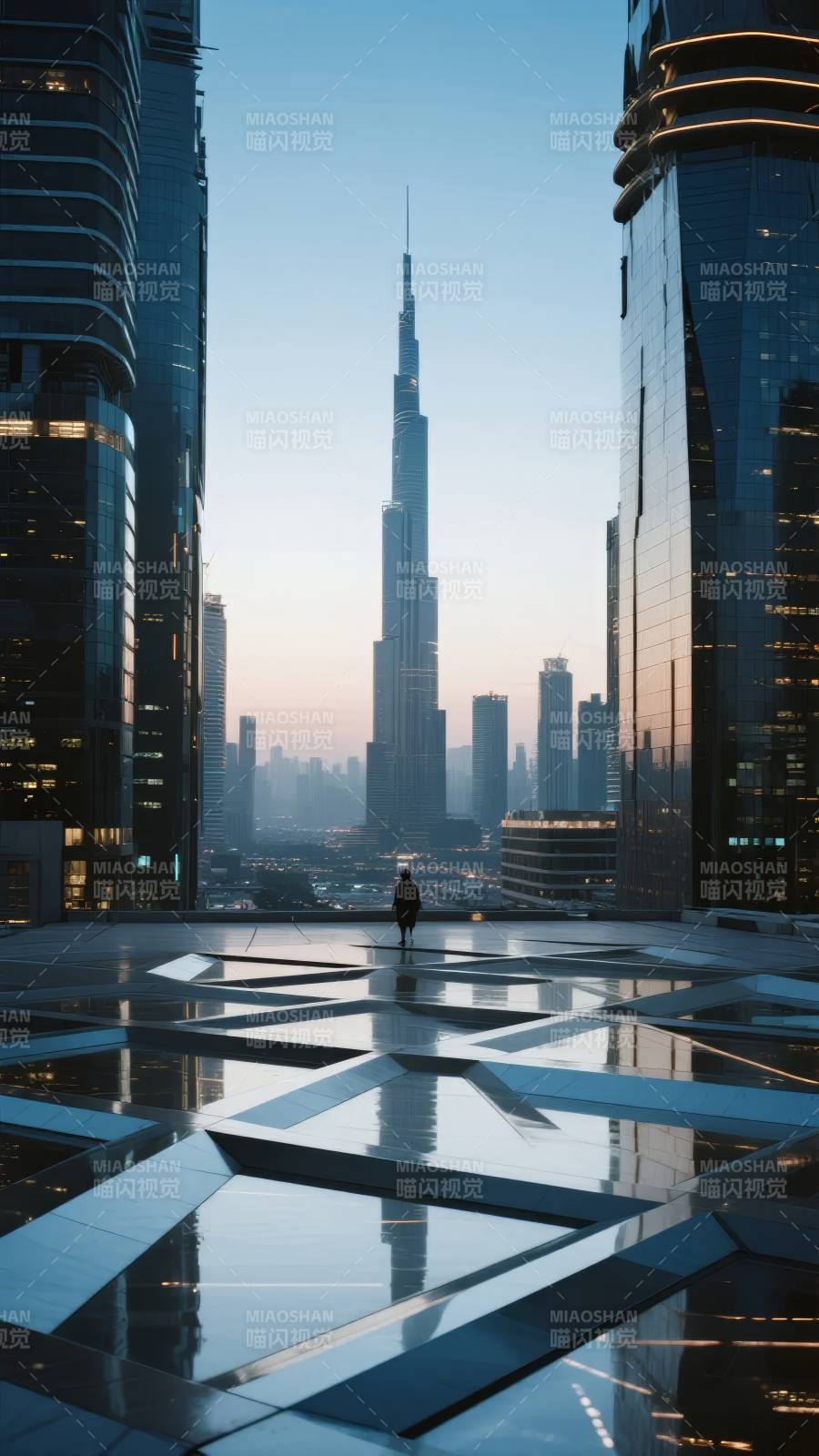 都市天际线图片