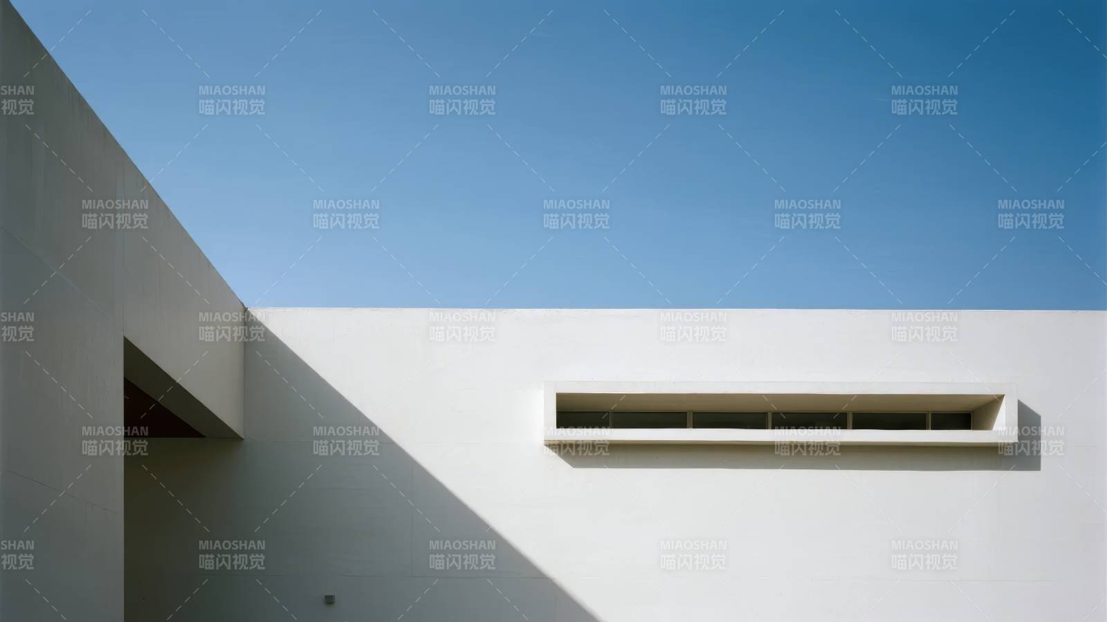 极简建筑光影图片