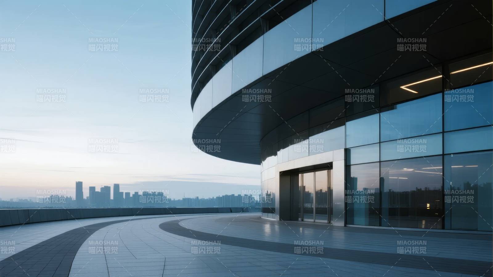 现代建筑与城市天际线图片