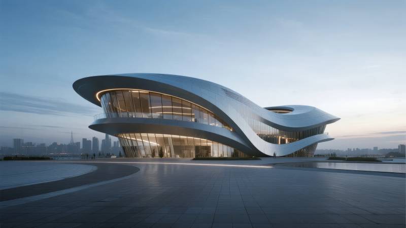 未来感建筑奇观图片