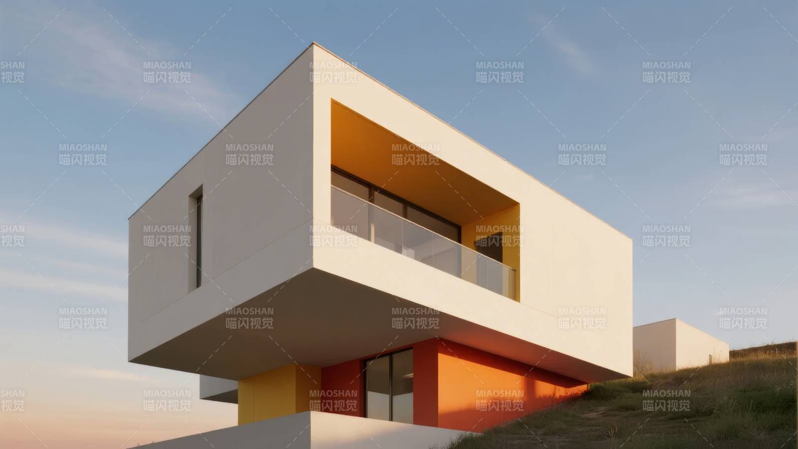 现代几何住宅图片