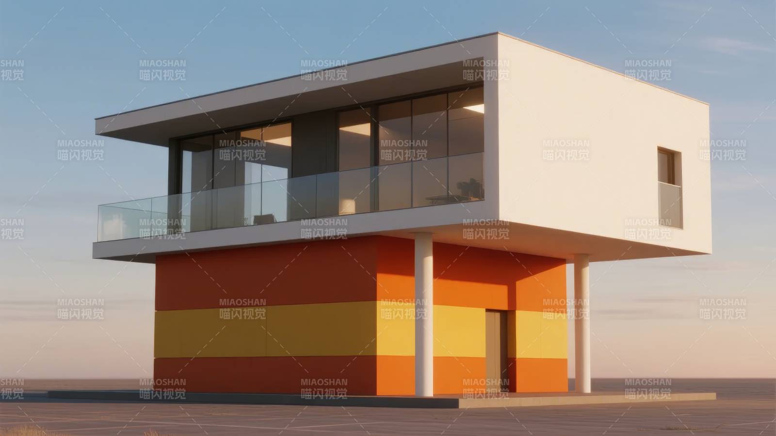 现代色彩住宅图片