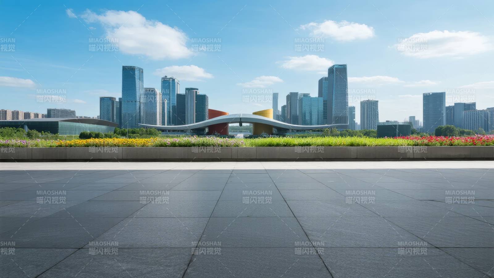 现代都市风光图片