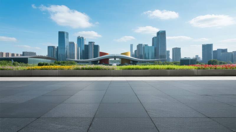 现代都市风光图片