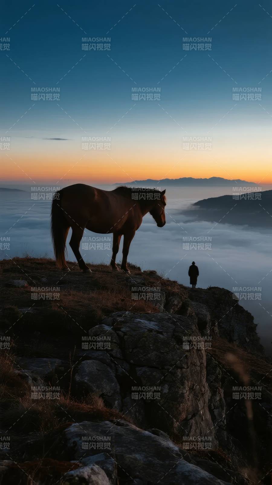 马立崖边 人影渺茫图片