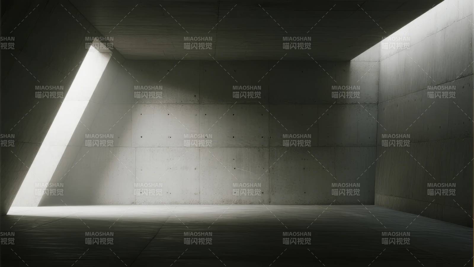 光影交错的空旷空间图片