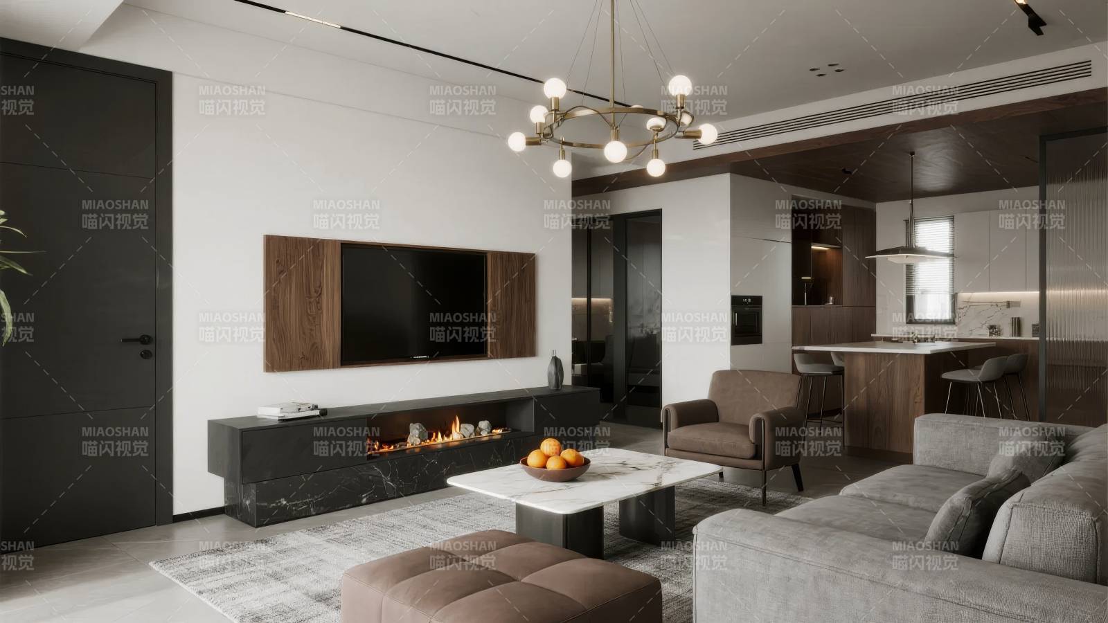 现代简约客厅设计图片