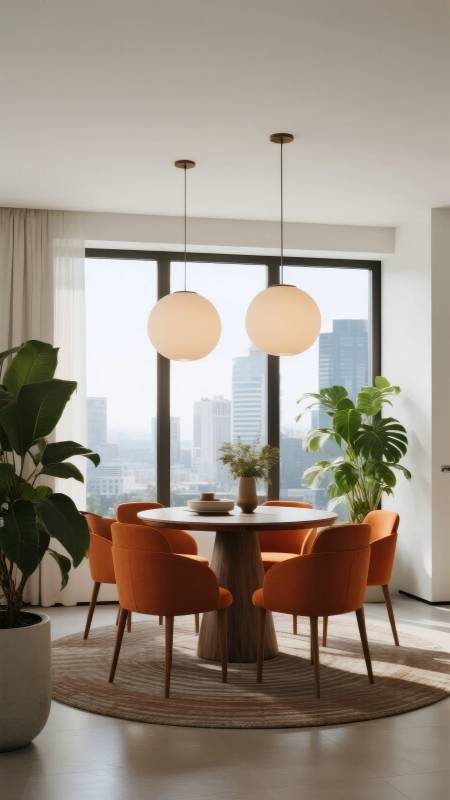 现代简约餐厅设计图片