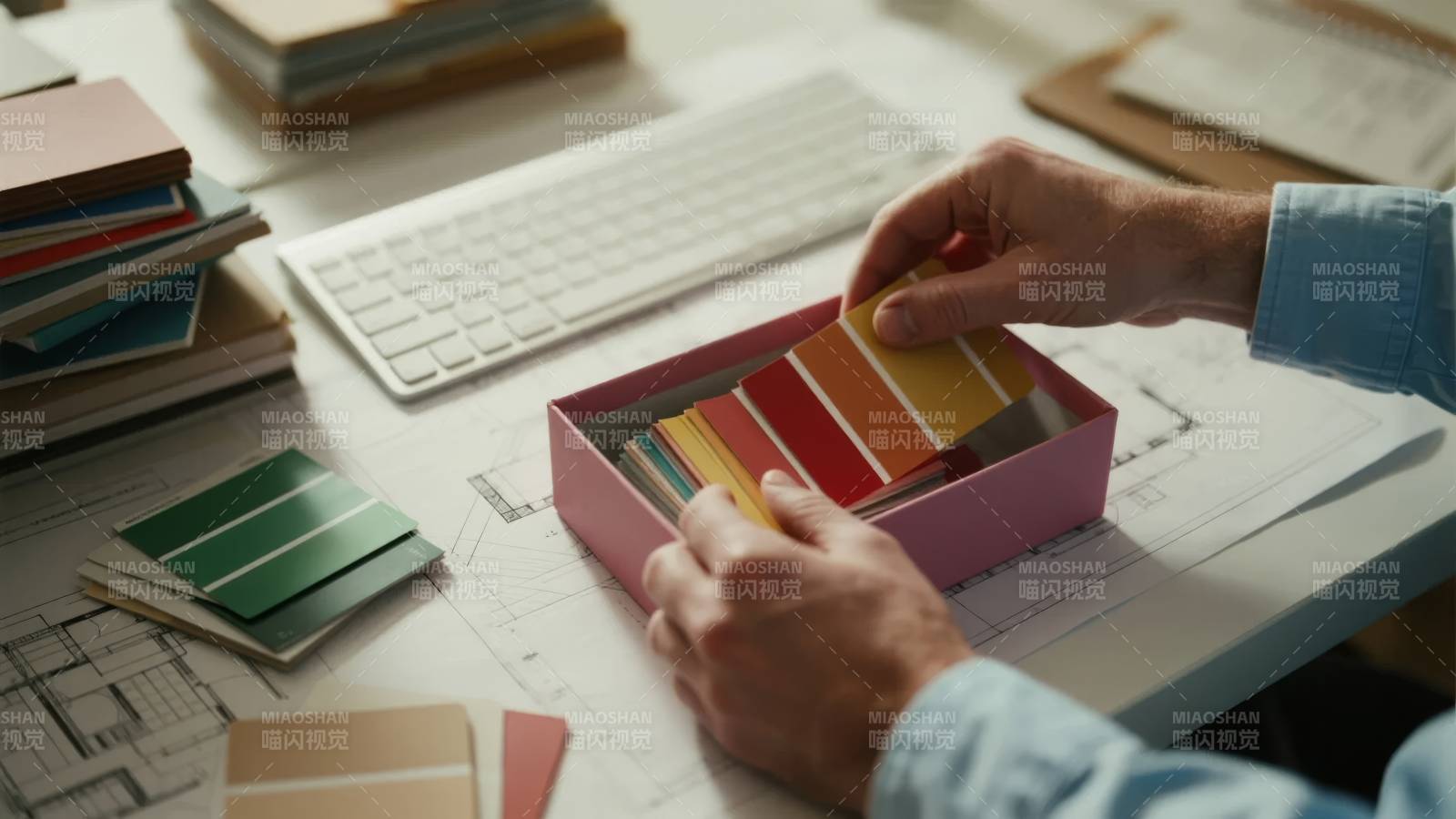 色彩搭配设计中图片