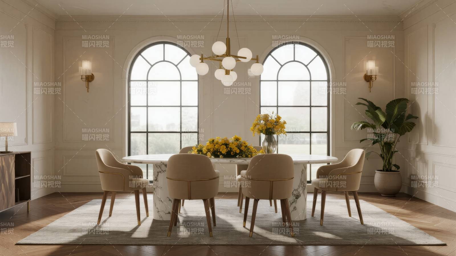 优雅餐厅设计图片