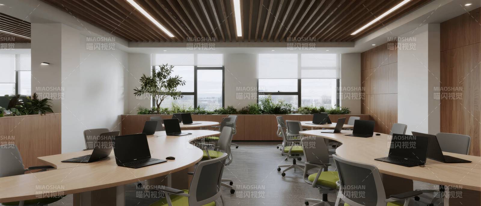 现代办公空间设计图片