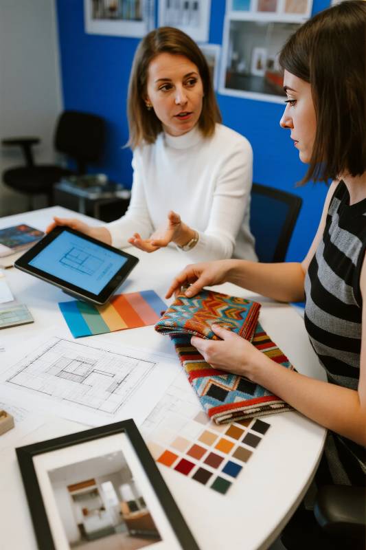 设计讨论现场图片