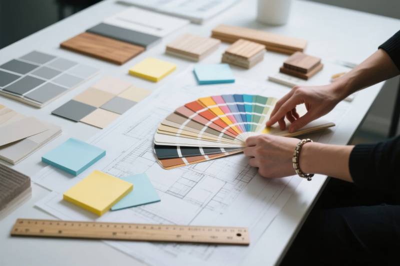 色彩搭配设计中图片