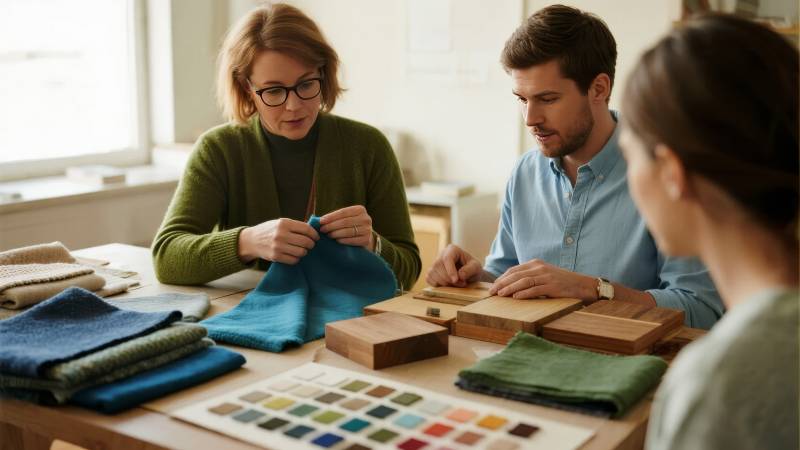 手工织物设计工作坊图片