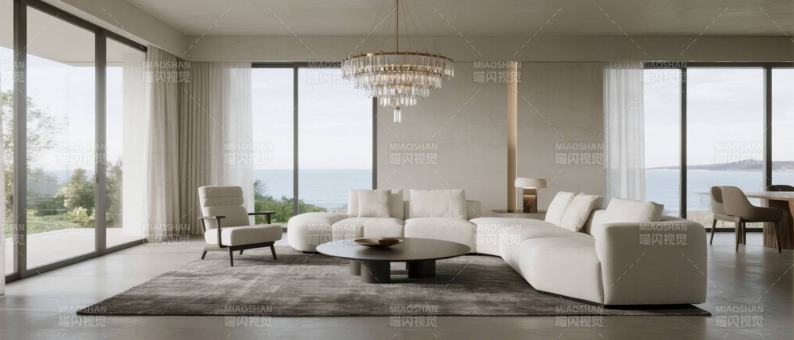 现代简约客厅设计图片