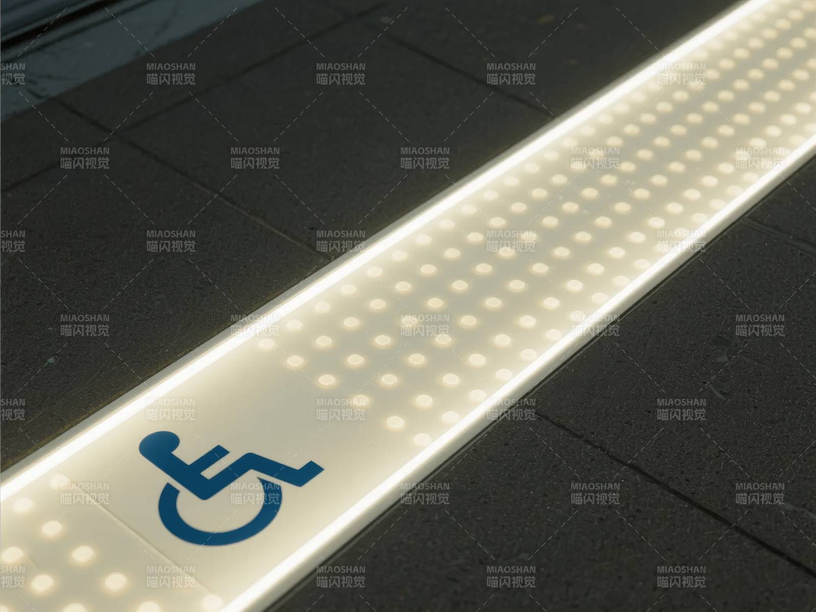 无障碍通道标识图片