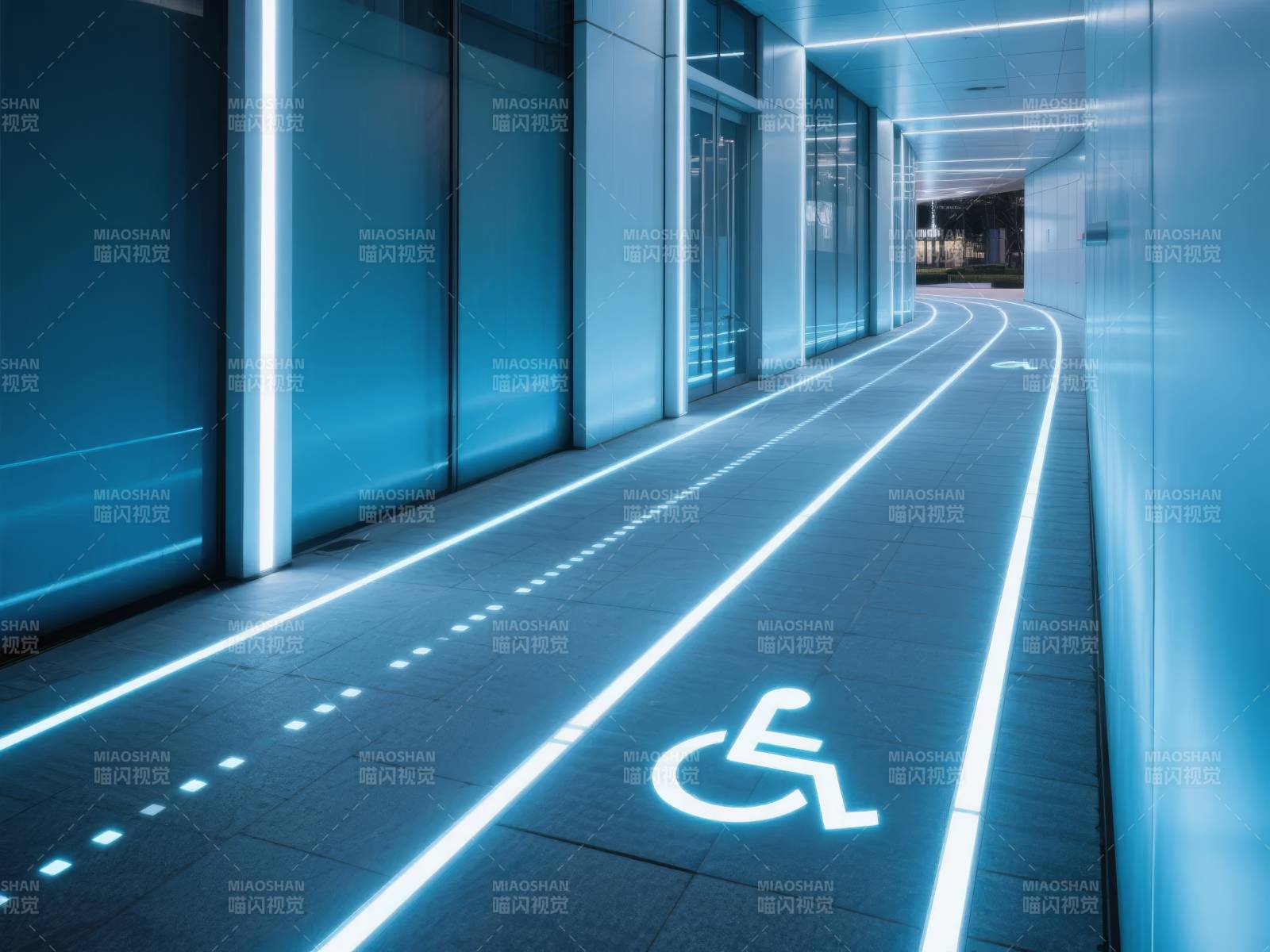 无障碍通道图片