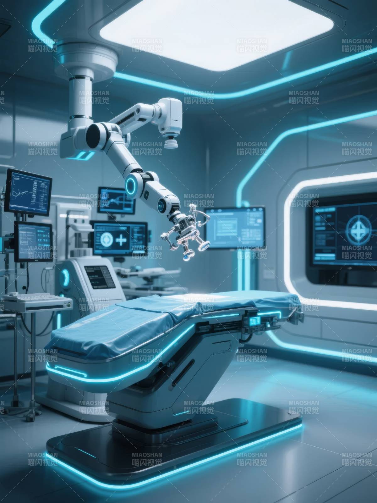 未来手术室图片