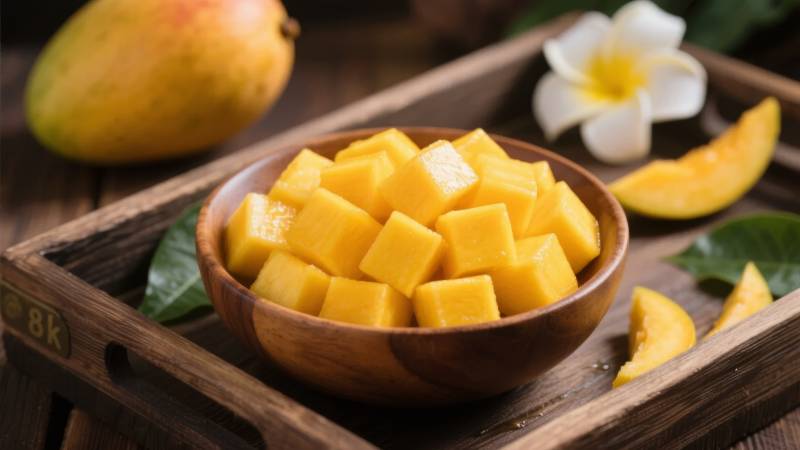 芒果切块 香甜诱人图片