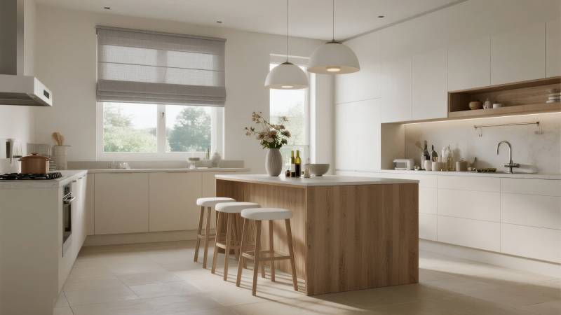 现代简约厨房设计图片