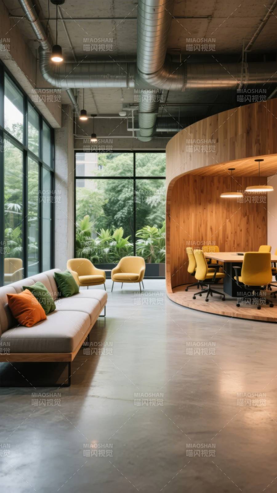 现代办公空间设计图片